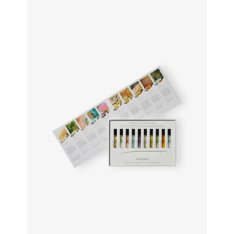 Goldfield & Banks fragrance discovery set 10x2ml, UK version