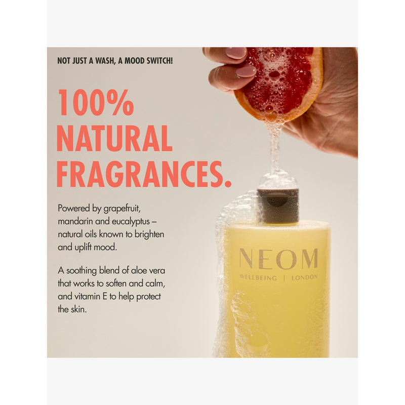 NEOM Squeeze The Day body wash 500ml - British product