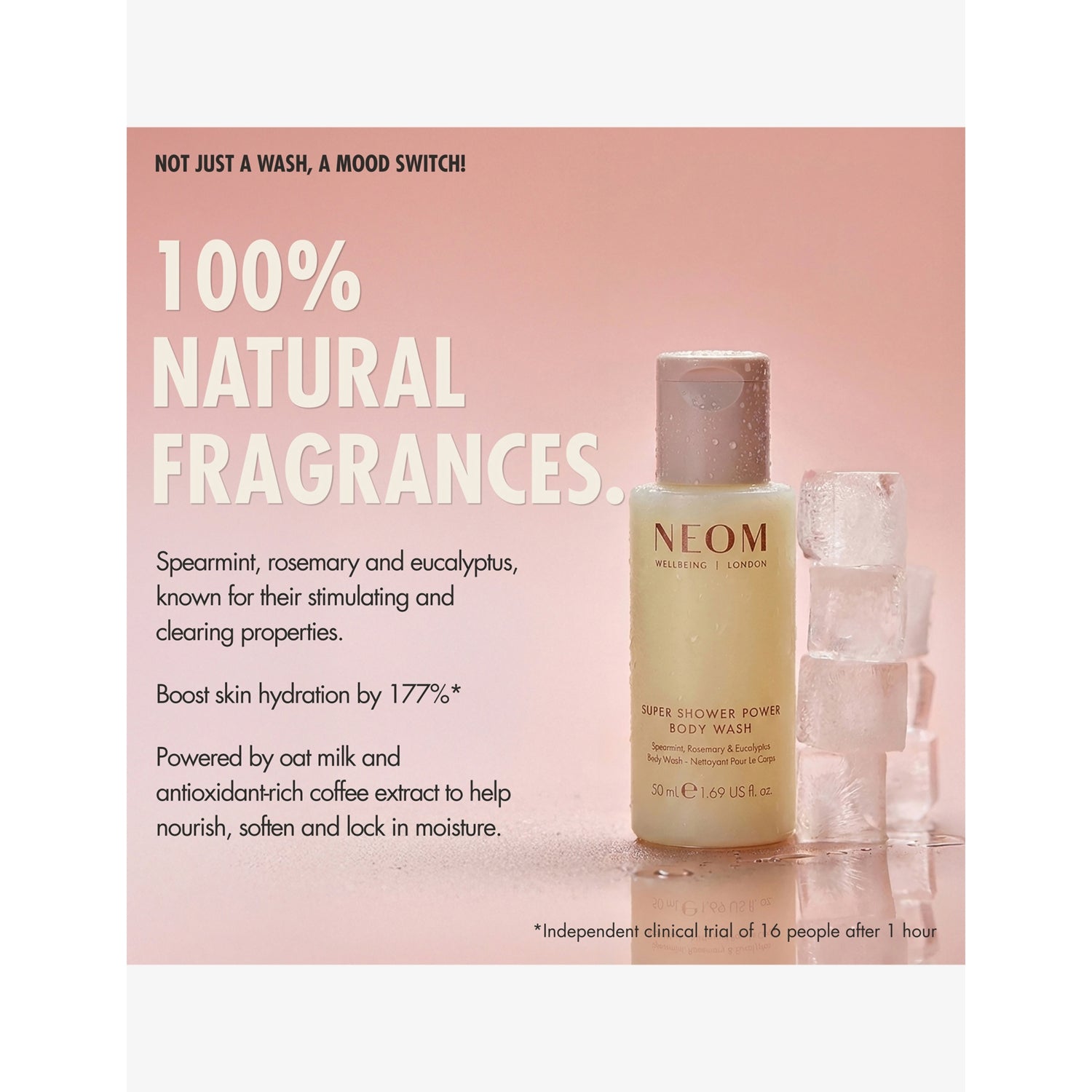 NEOM body wash 50ml, UK version