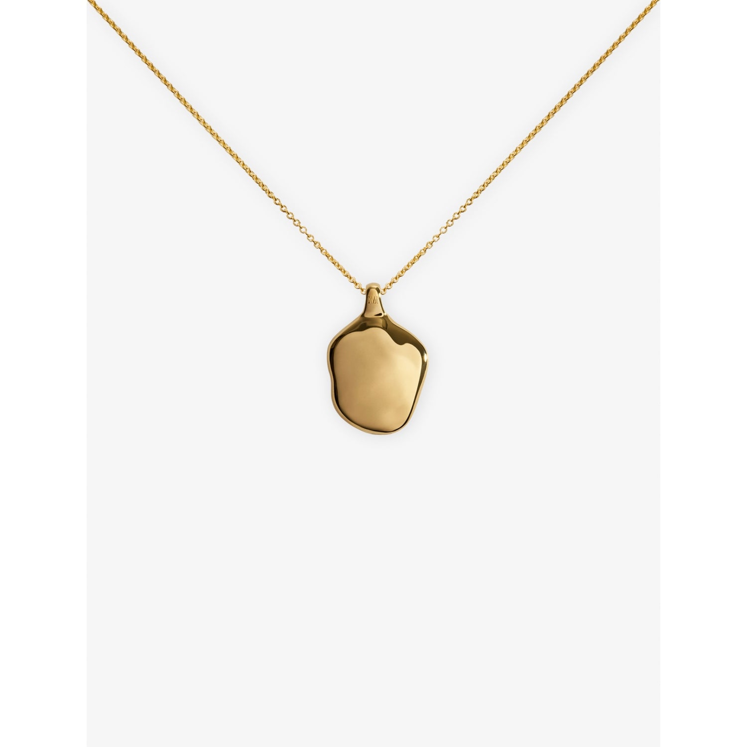 Monica Vinader Odyssey locket necklace 18ct yellow gold vermeil - British product