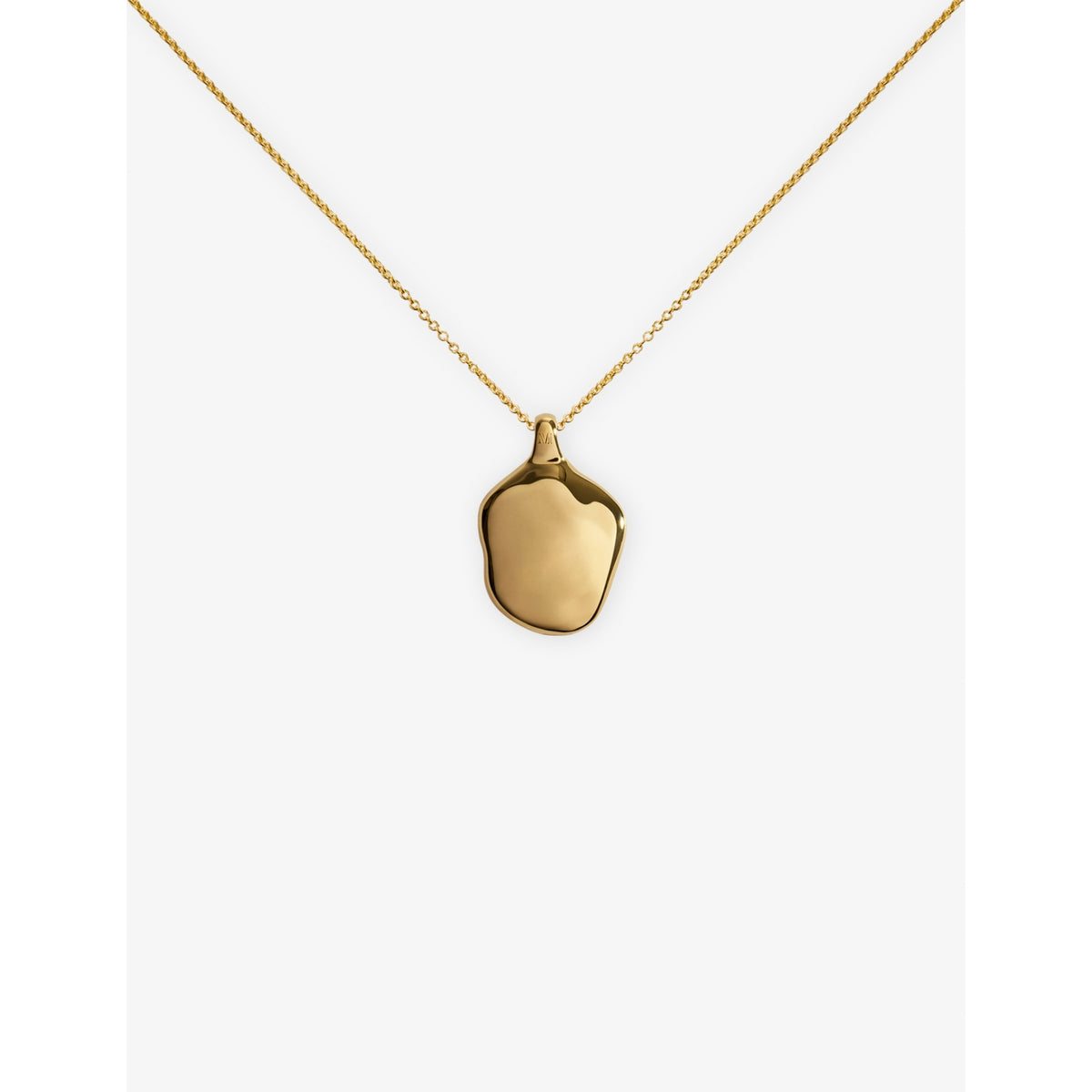 Monica Vinader Odyssey locket necklace 18ct yellow gold vermeil - British product