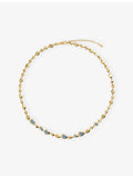 Monica Vinader aquamarine gemstone necklace, UK version