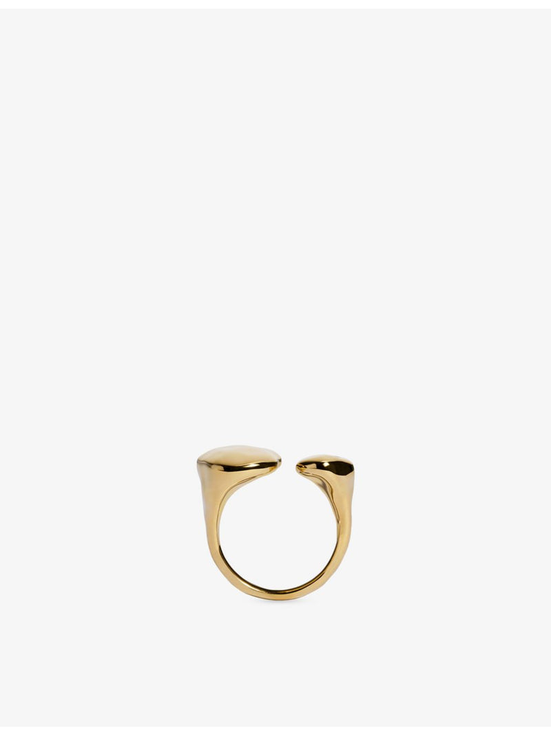 Monica Vinader Odyssey Open ring 18ct yellow gold vermeil (British brand)