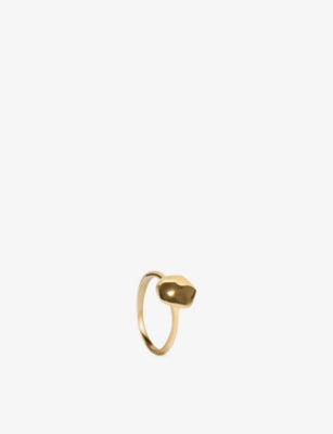 Monica Vinader Odyssey 18ct Yellow Gold Vermeil Stacking Ring