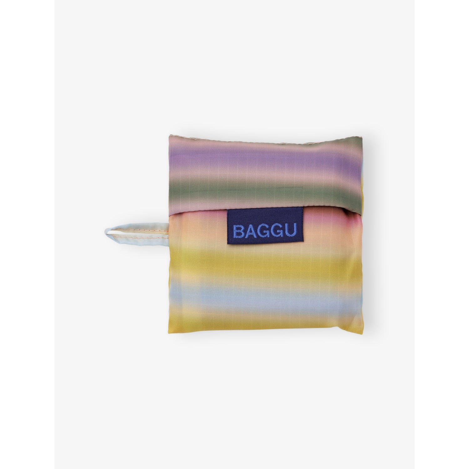 BAGGU Baby Gradient-Print woven tote bag 45cm height, imported from the UK