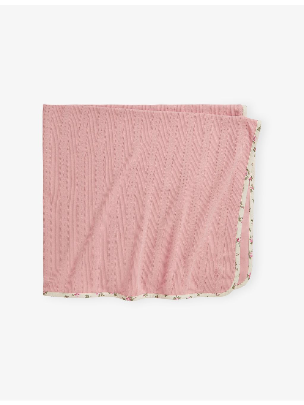 Polo Ralph Lauren pointelle baby blanket 71cm x 81.5cm - British product