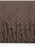 Bottega Veneta Intrecciato fringe leather wallet-on-chain, imported from the UK