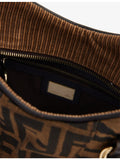 Fendi Zucca zebra print canvas top-handle bag - British product