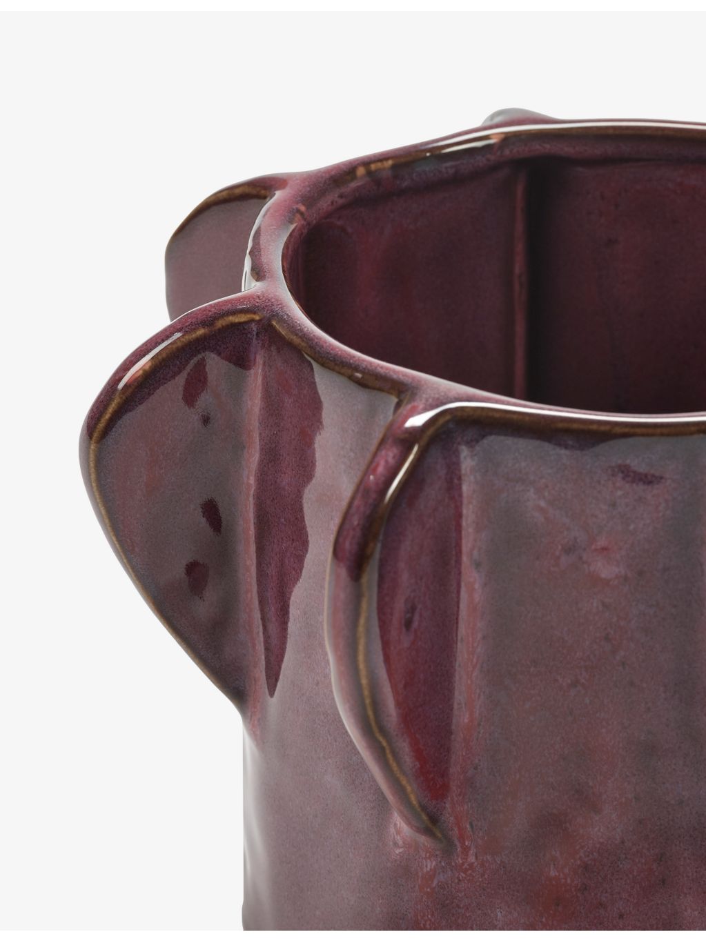 Serax Molly stoneware flower pot, 15cm, Urban Jungle collection, UK version