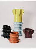 Serax Molly stoneware flower pot, 15cm, Urban Jungle collection, UK version