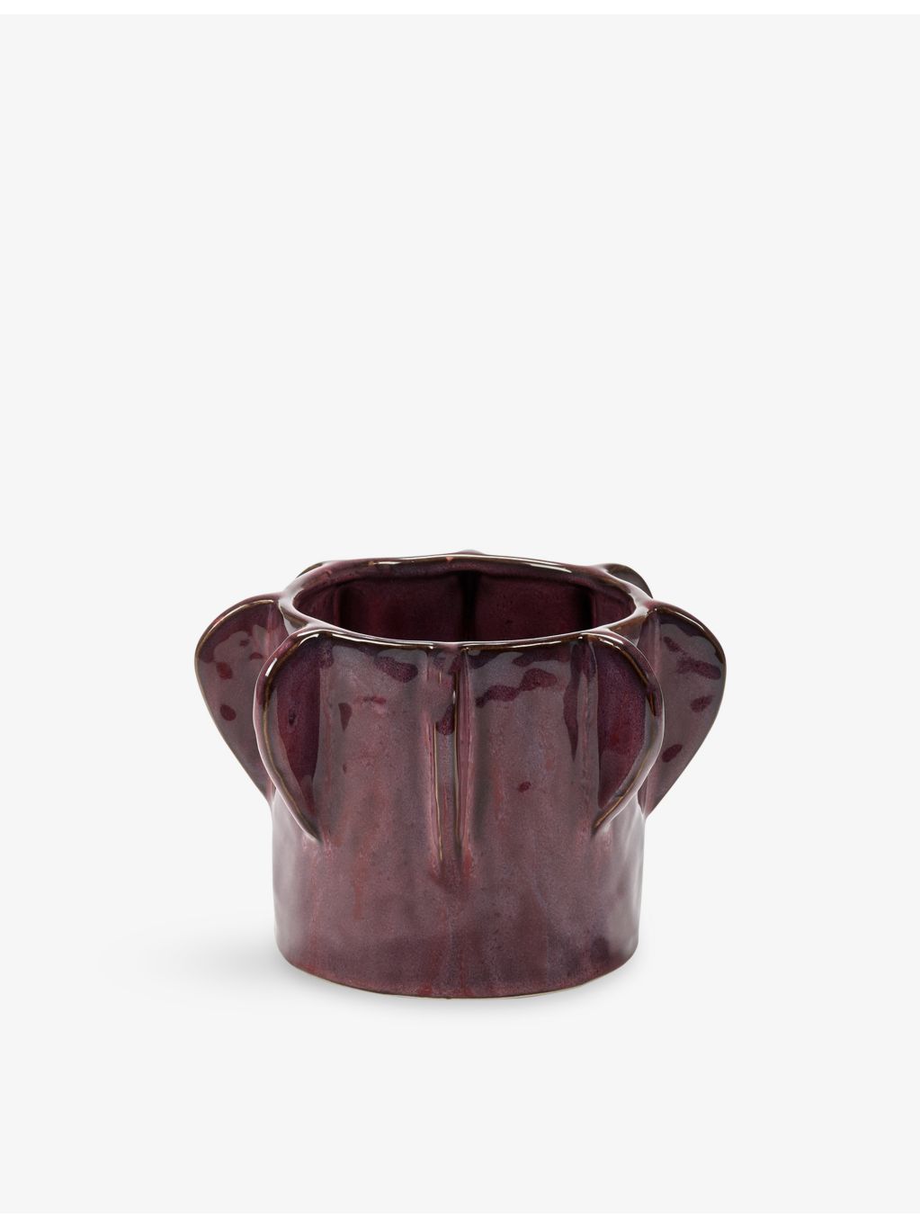 Serax Molly stoneware flower pot, 15cm, Urban Jungle collection, UK version
