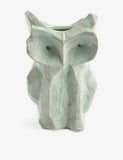 Serax Owl Vase Yellow After Midnight Stoneware Vase
