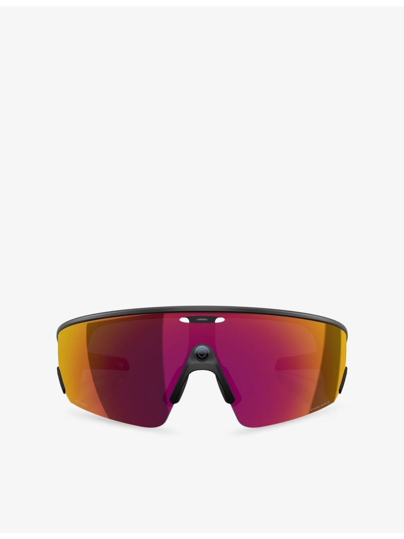 Oakley OW8001 rectangle Meta AI acetate sunglasses, imported from the UK