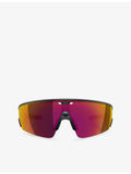 Oakley OW8001 rectangle Meta AI acetate sunglasses, imported from the UK