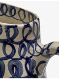 Serax Charly ceramic mug with hand painted design, UK version