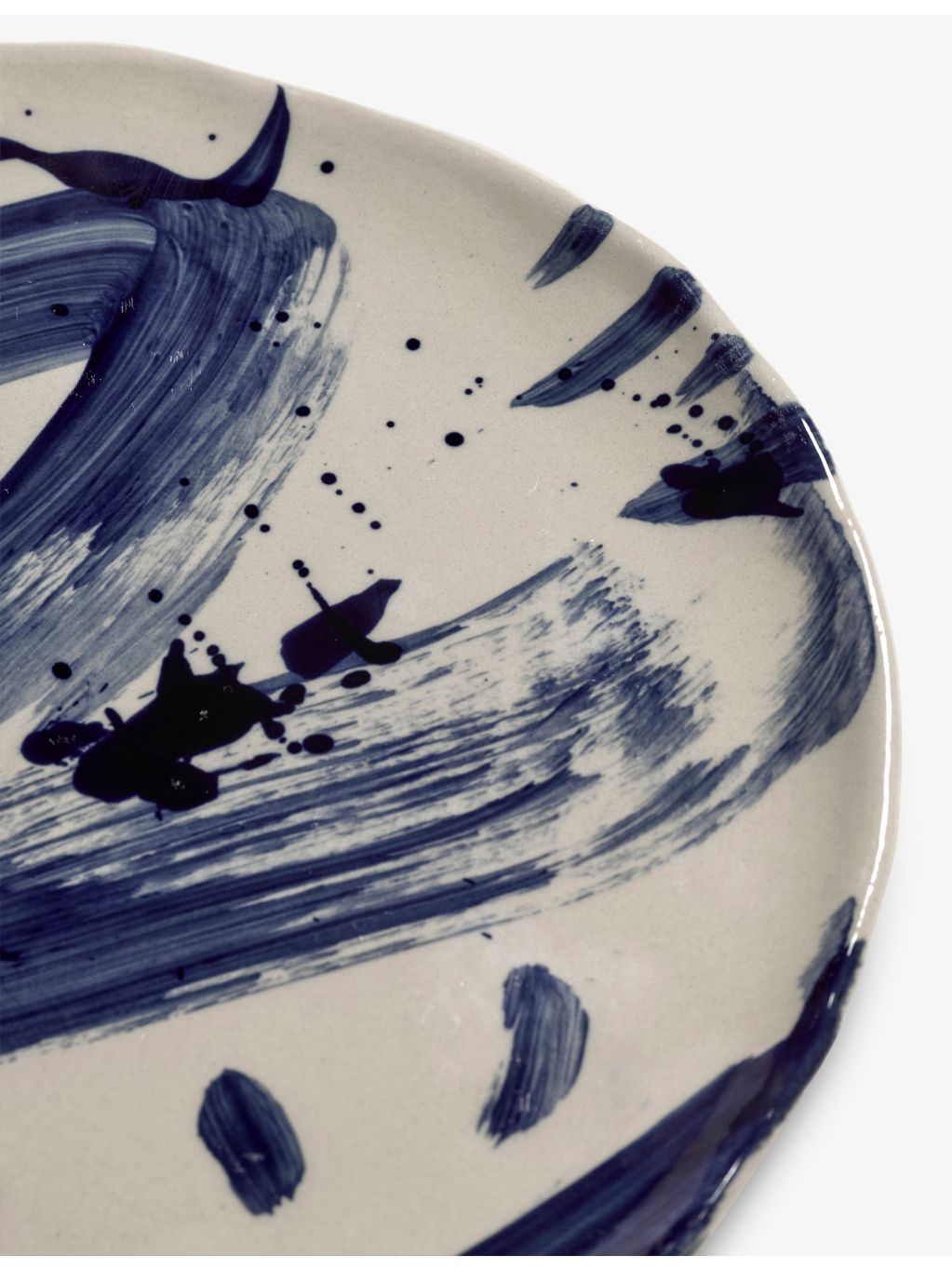 Serax Sophia ceramic breakfast plates set of four 22cm - British product