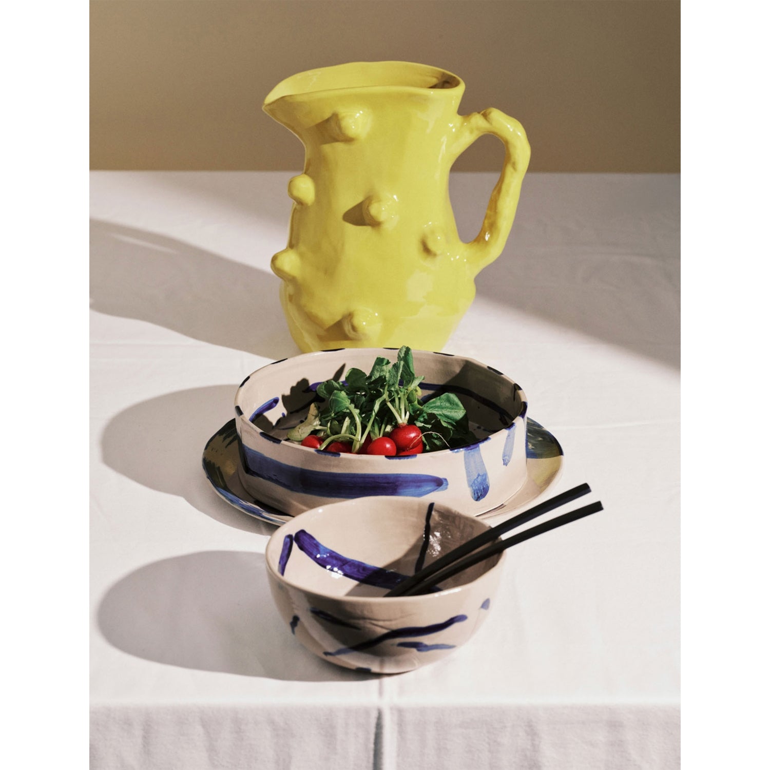 Serax Sophia dinner plate set of two 28cm, imported from the UK