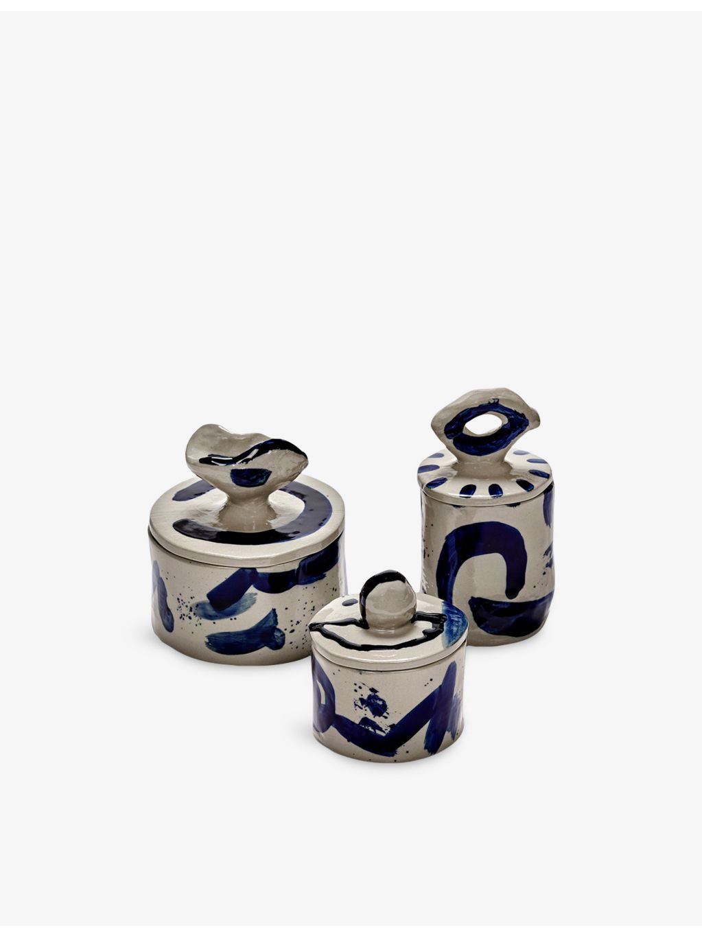 Serax Sophia stoneware storage pot 13cm - British product