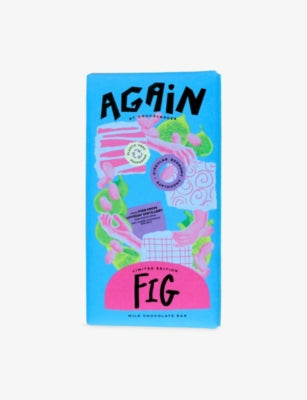 Chocolarder Again fig milk chocolate bar 70g - British product