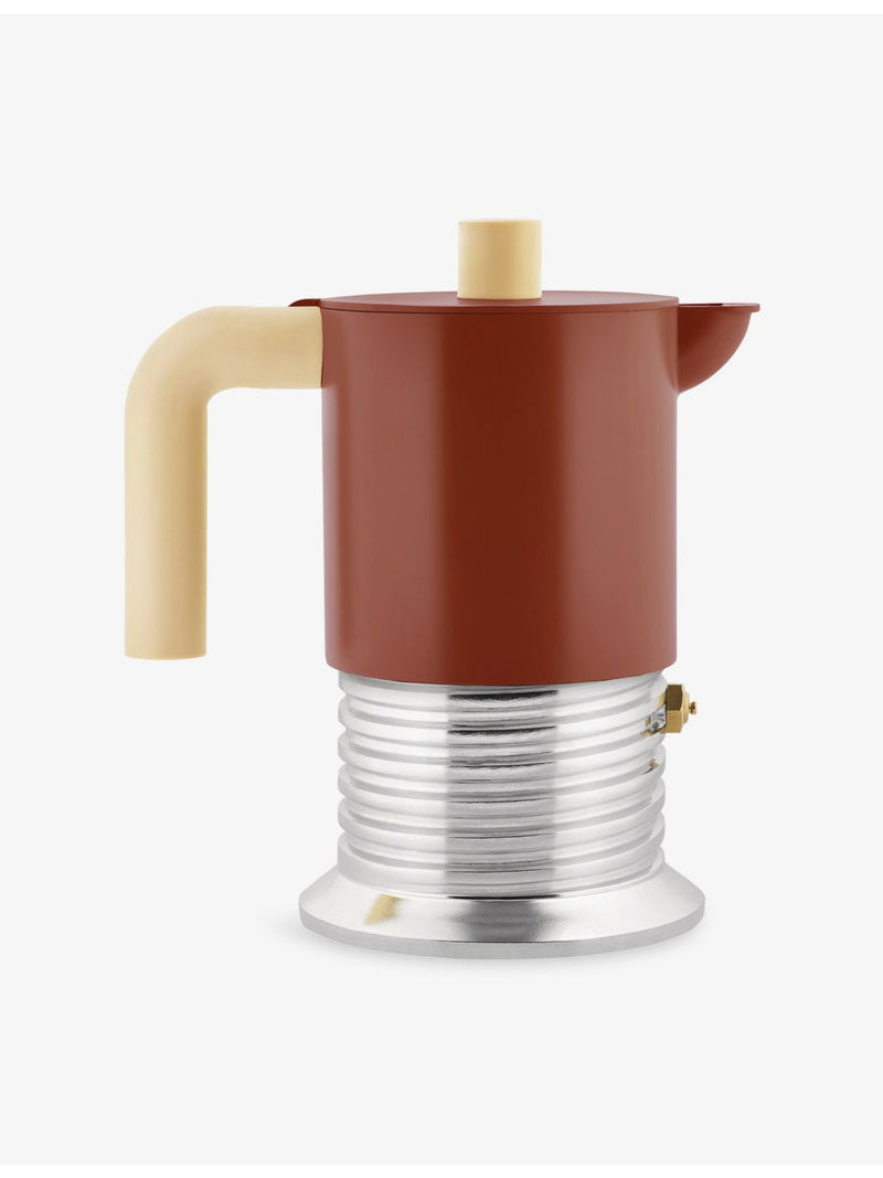 Alessi Vite three-cup espresso maker 150ml, imported from the UK