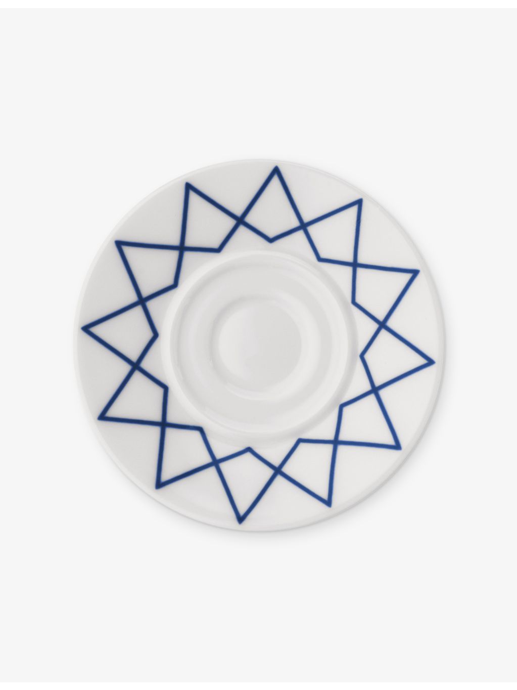 Alessi porcelain saucers set of four, imported from the UK