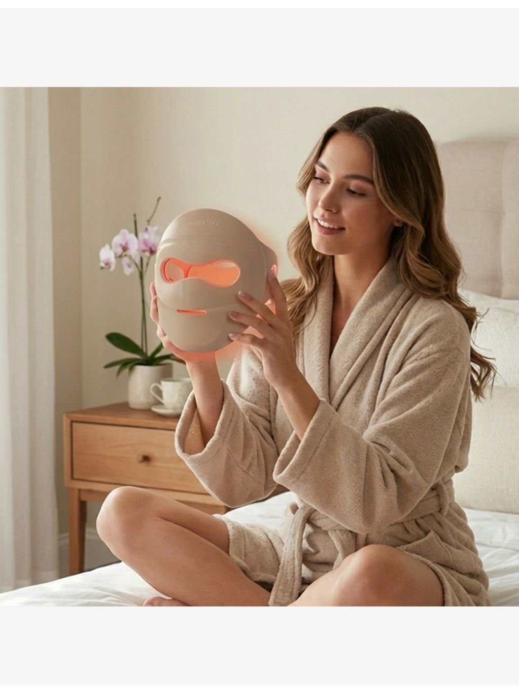 Beautifly Aura Novaskin Pro LED light therapy mask, UK version