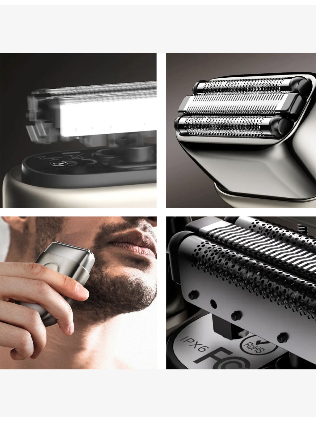 Momax Raze rechargeable pocket aqua shaver (British brand)