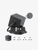 AVOLT Square1 power extension cube with USB-C ports, imported from the UK