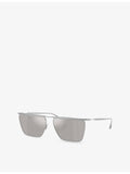 Oliver Peoples Jil Sander Edition 2 rectangle titanium sunglasses - British product
