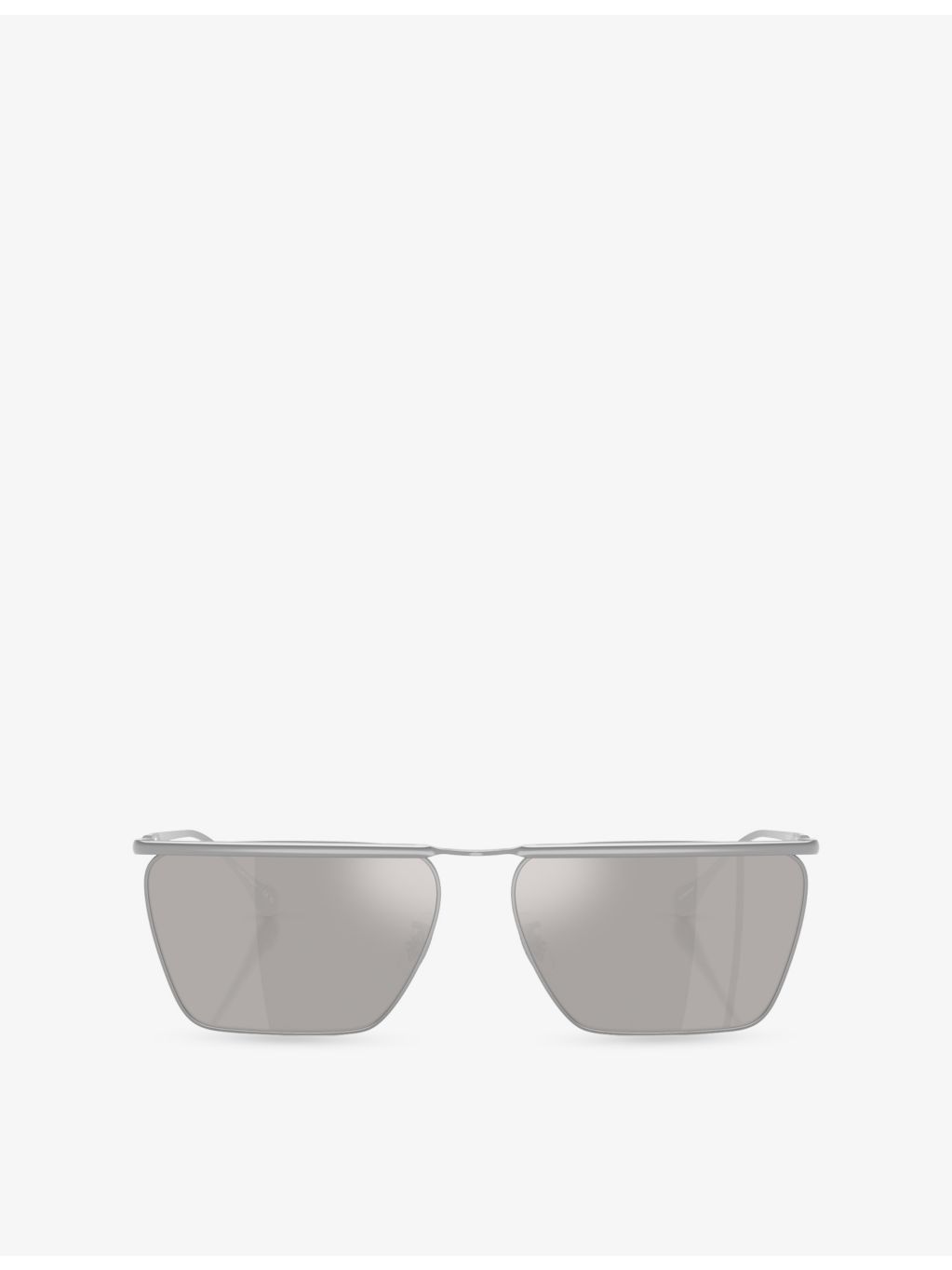 Oliver Peoples Jil Sander Edition 2 rectangle titanium sunglasses - British product