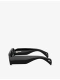 Oliver Peoples Jil Sander Edition rectangle acetate sunglasses (British brand)