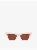 Oliver Peoples cat eye acetate sunglasses Jil Sander Edition 3 (British brand)
