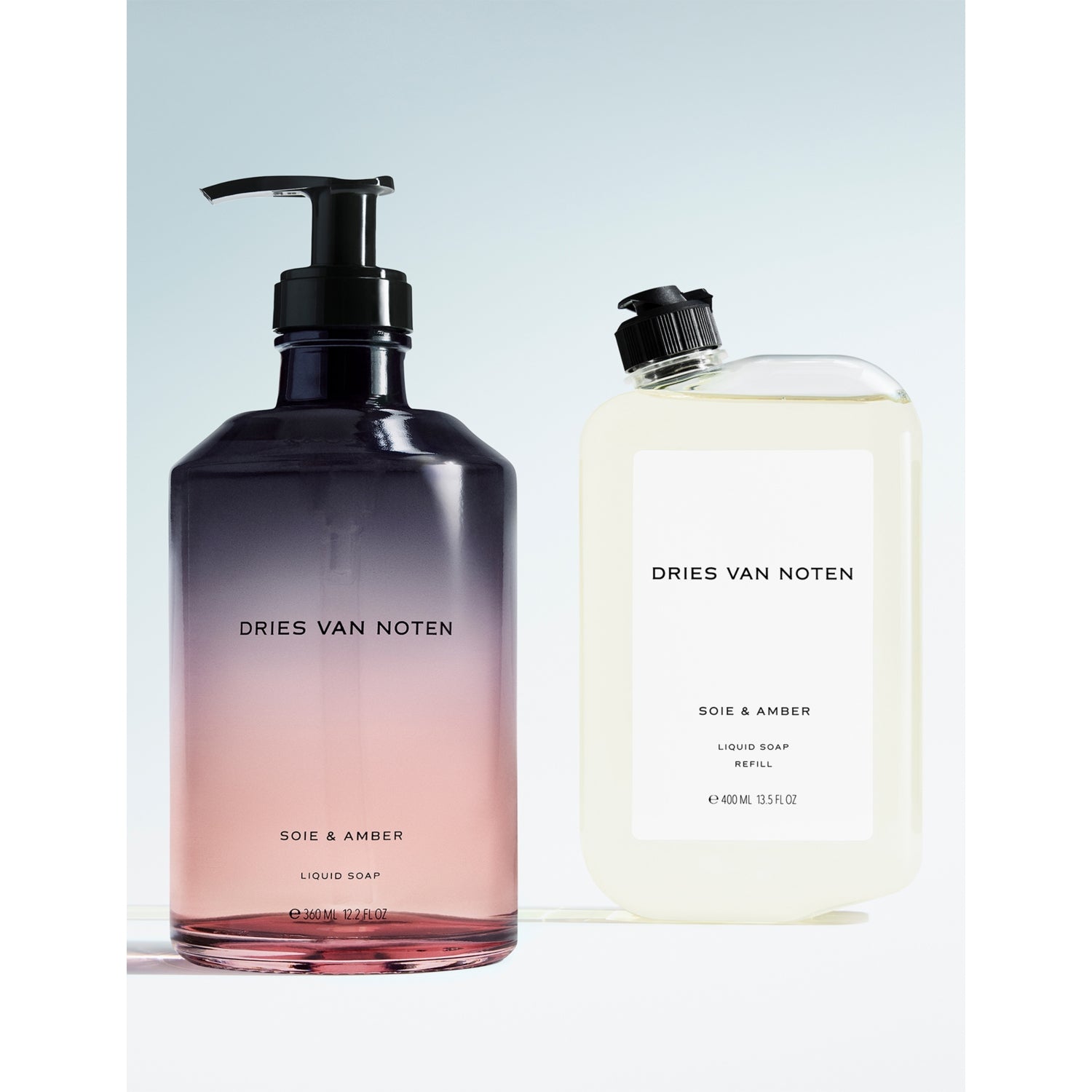 Dries Van Noten soap Soie & Amber 400ml, imported from the UK