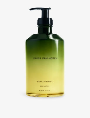Dries Van Noten Basil & Hinoki lotion 360ml, imported from the UK