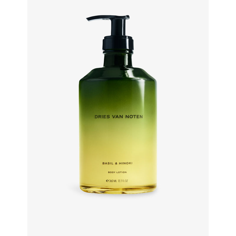 Dries Van Noten Basil & Hinoki lotion 360ml, imported from the UK