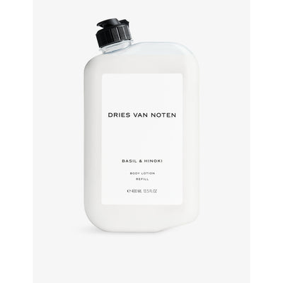 selfridges Dries Van Noten Basil & Hinoki Body Lotion Refill 400ml- Buy online at McGrocer