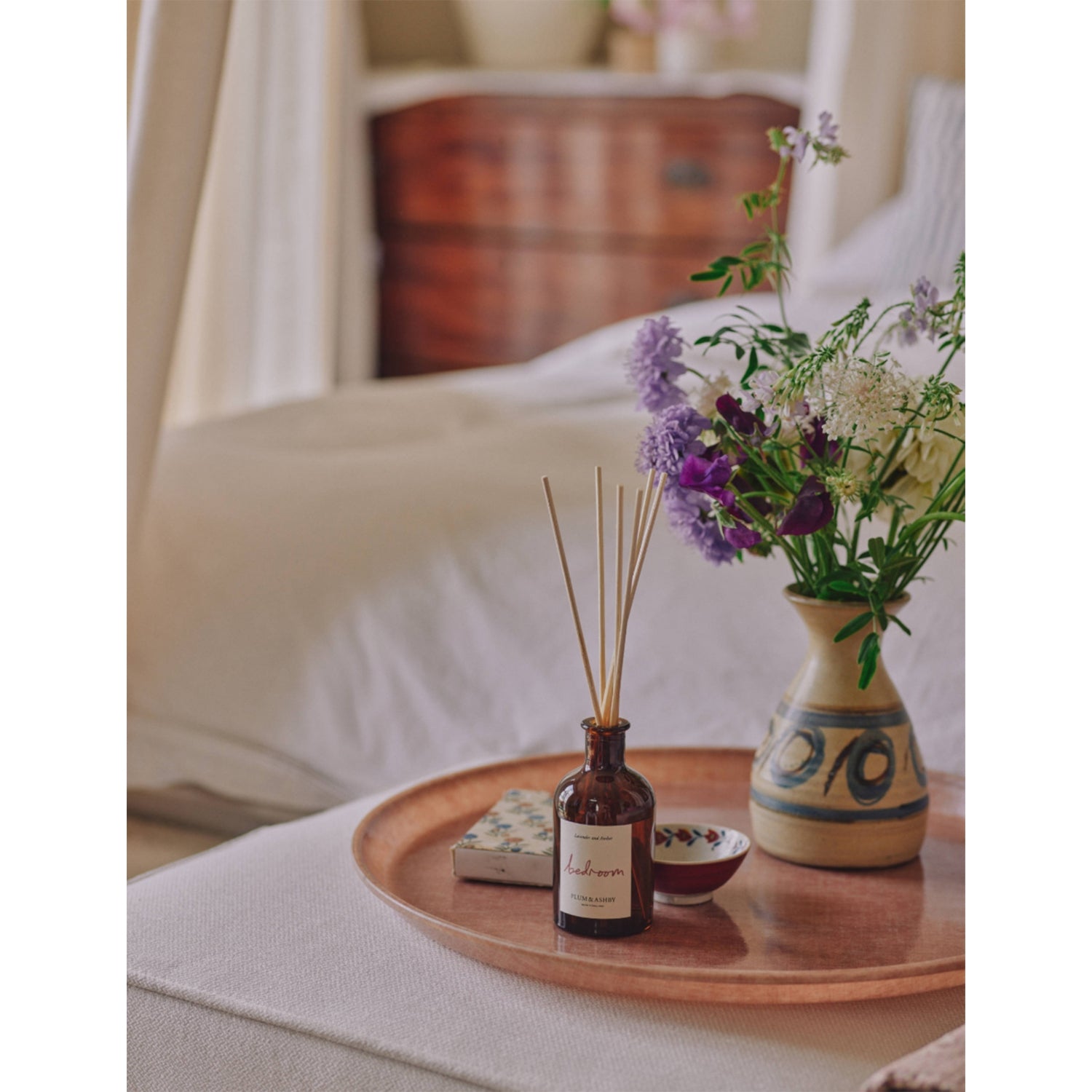 Plum & Ashby lavender and amber reed diffuser 100ml (British brand)