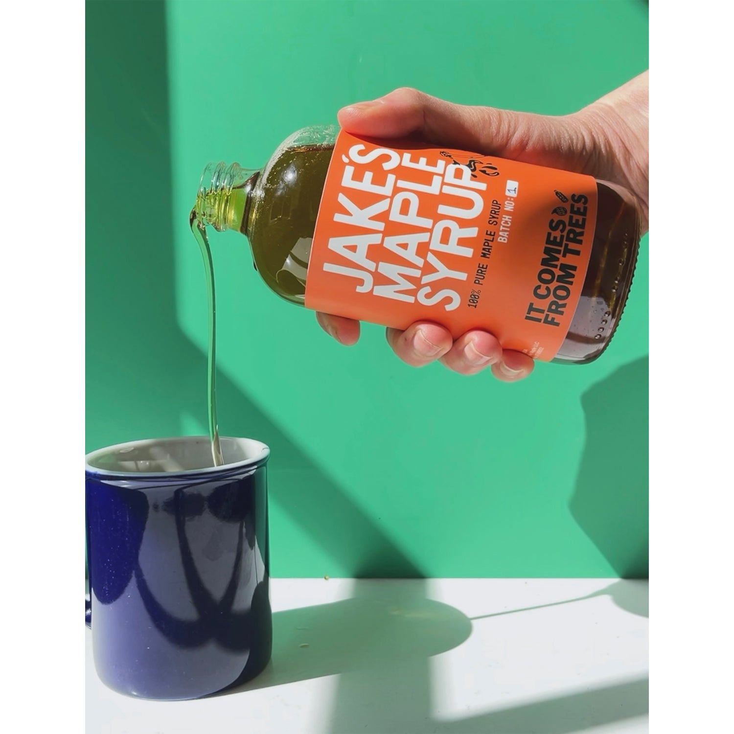 Jake's maple syrup 237ml, UK version