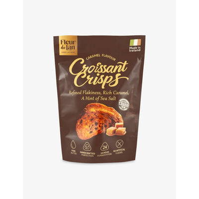 selfridges Fleur de Lan Caramel Croissant Crisps 70g- Buy online at McGrocer