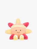 Jellycat Amuseables Sun Roller Skates soft toy 30cm, imported from the UK