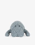 Jellycat Maffles Manatee soft toy 19cm, imported from the UK