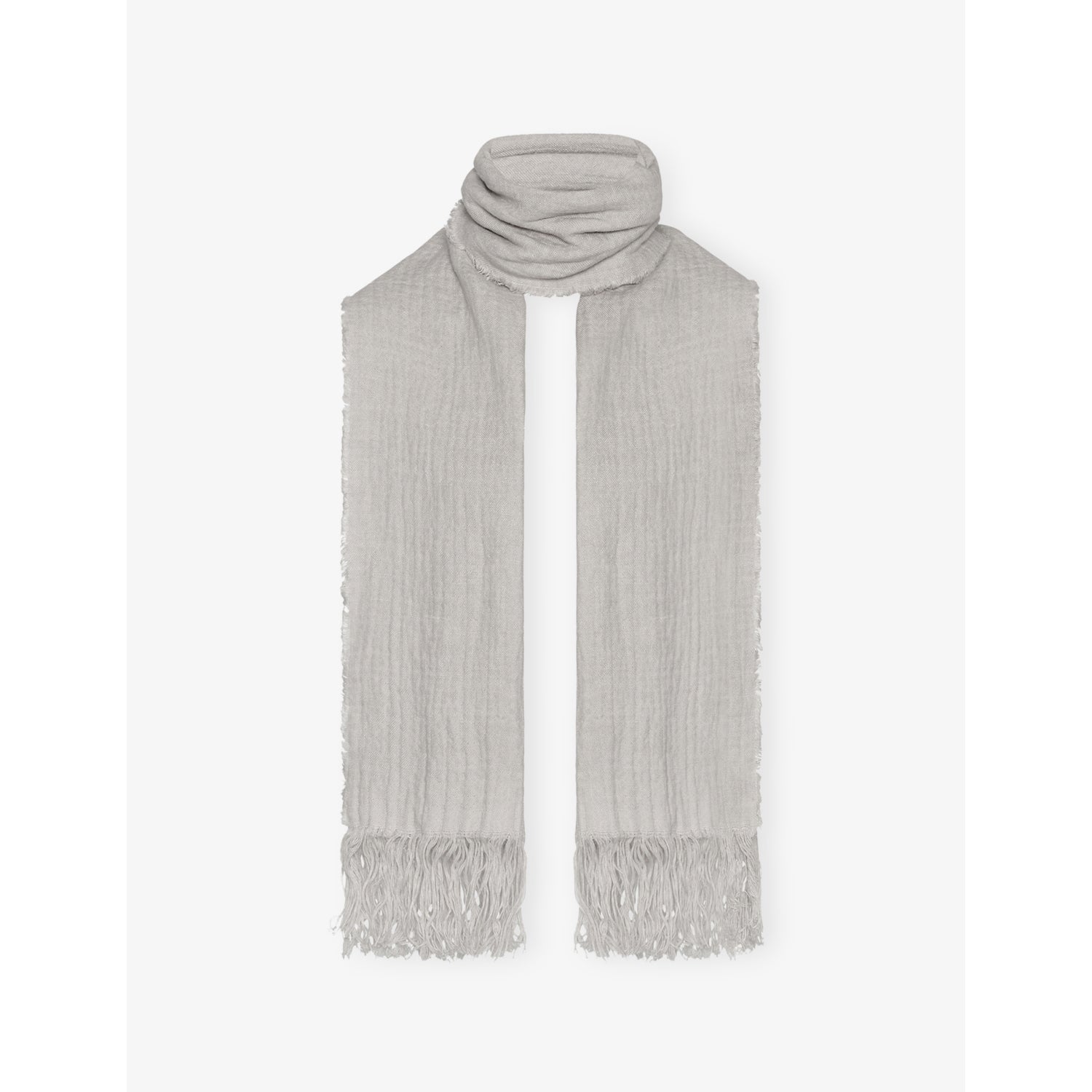 The Row Kastel linen scarf 160cm x 47cm, UK version