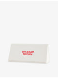 Orlebar Brown Danny square acetate sunglasses, imported from the UK
