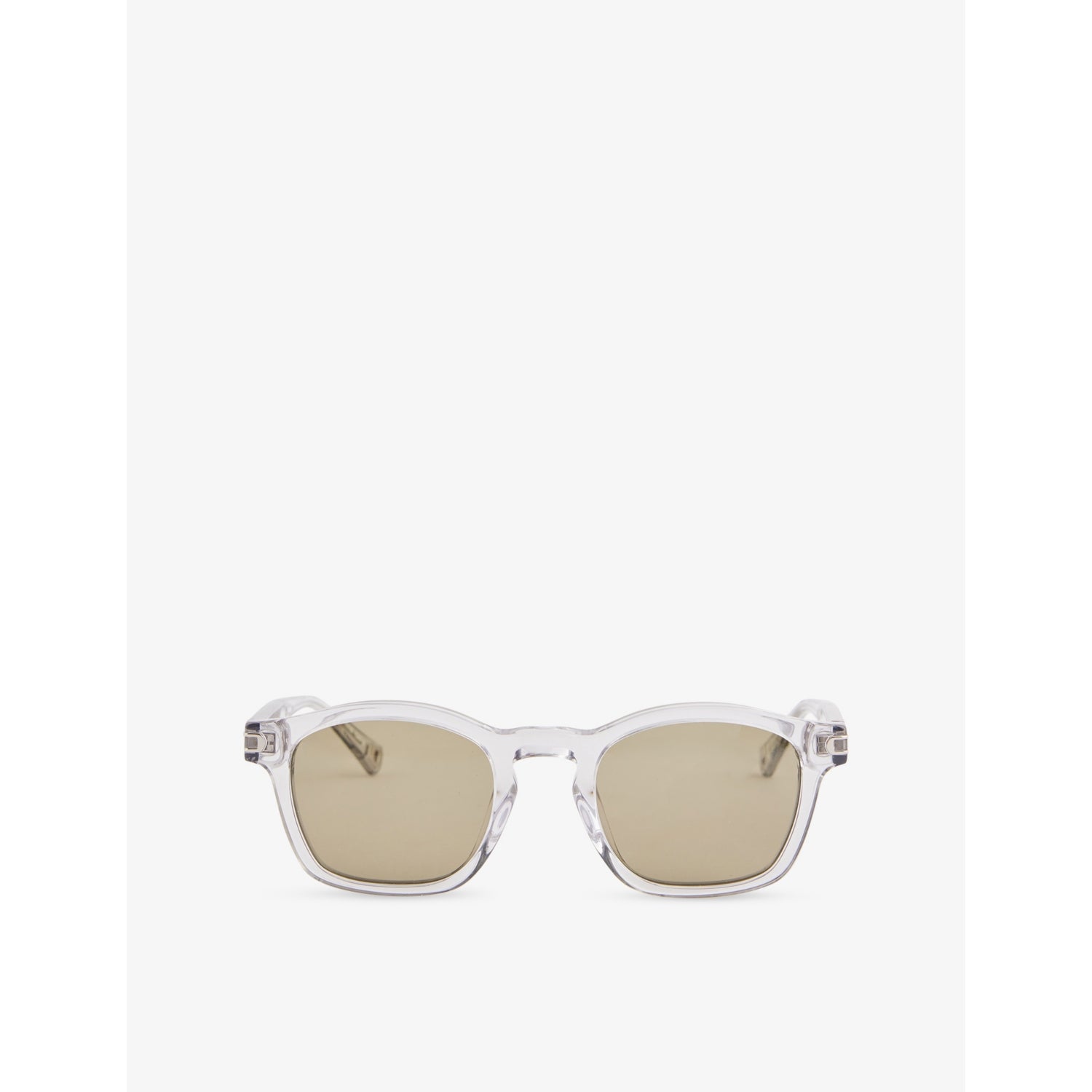 Orlebar Brown square acetate sunglasses with tinted lenses, imported from the UK