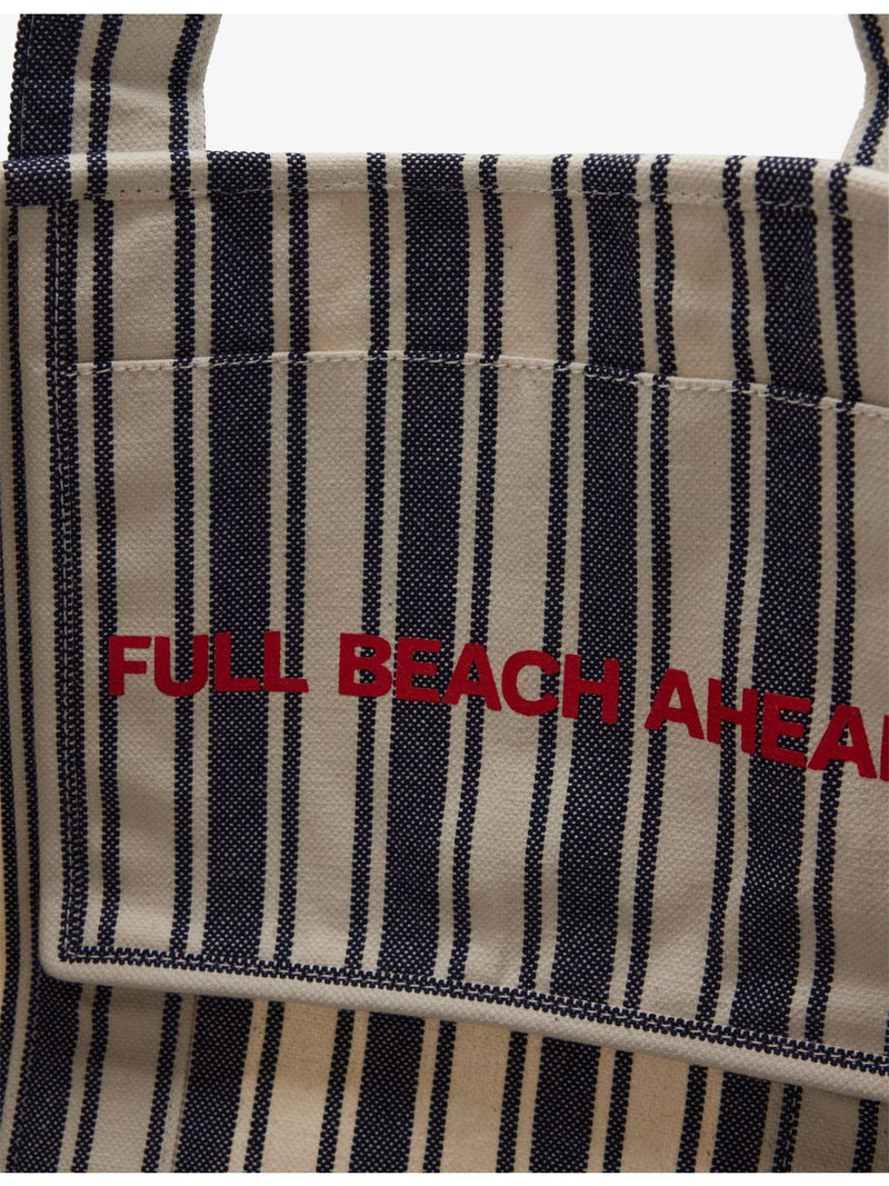 Orlebar Brown striped cotton-canvas tote bag 56cm wide (British brand)