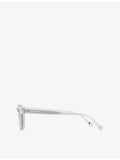 Orlebar Brown Davey rectangular acetate sunglasses, UK version