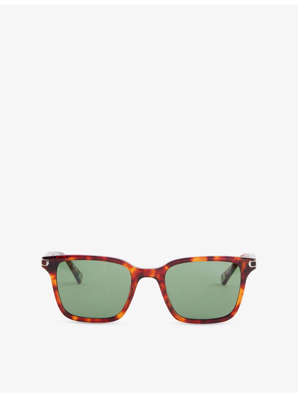Orlebar Brown Robbie rectangular acetate sunglasses with tinted lenses - British product