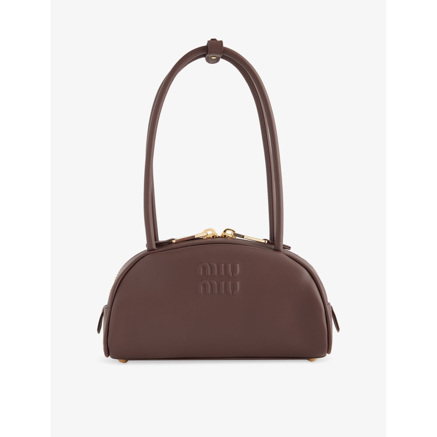 Miu Miu Softy Bauletto Leather Shoulder Bag