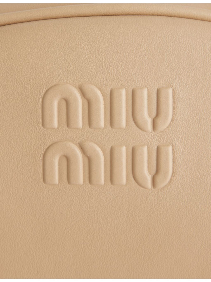 Miu Miu leather shoulder bag 23cm, imported from the UK