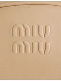 Miu Miu leather shoulder bag 23cm, imported from the UK